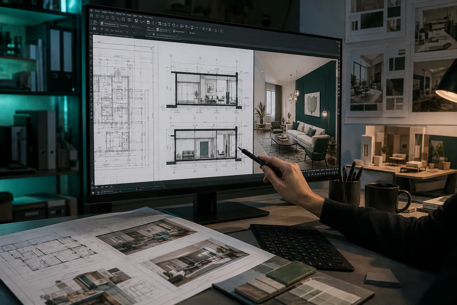 Detailed drawings and 3D visualisation