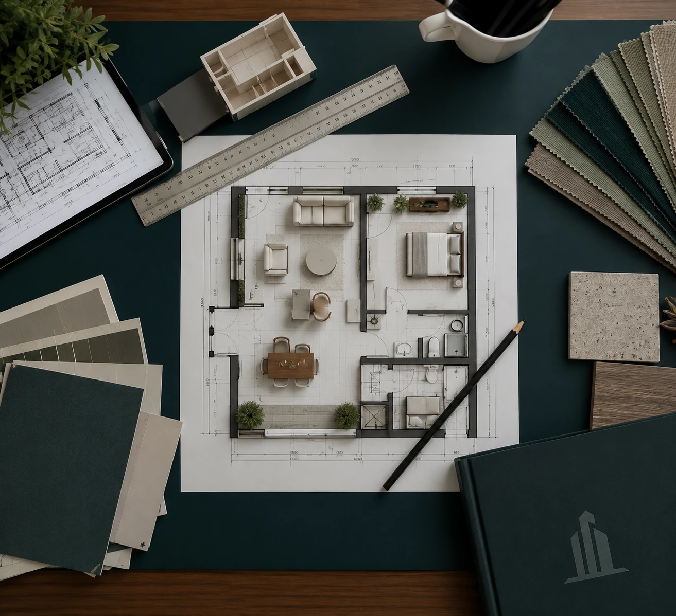Space planning and furniture layout