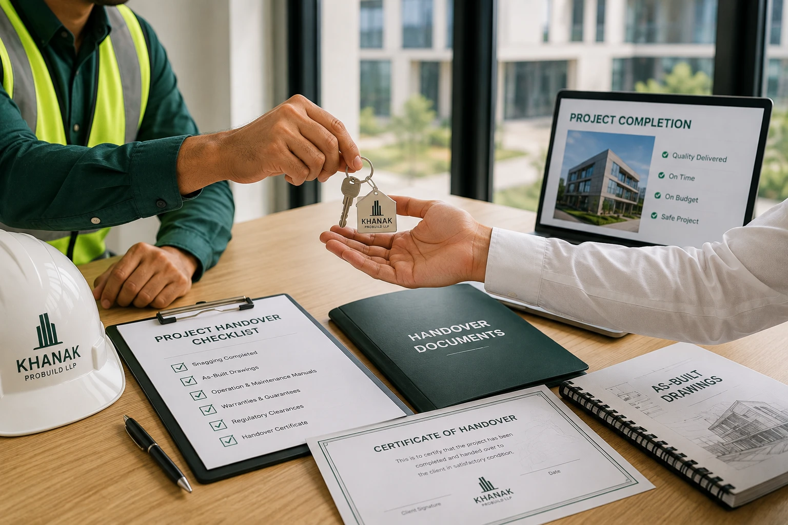 Quality control and project handover